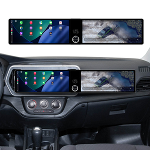 Autoradio multimédia GPS Navi Android double écran 12,3 pouces MOOKAKA pour Changan Ruixing M60 2023-2025 avec CarPlay sans fil - Product Image 1