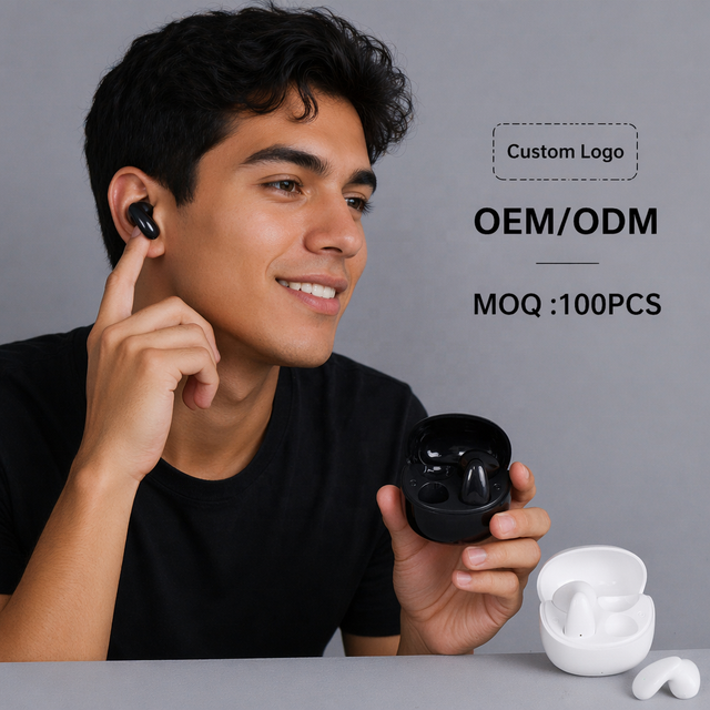 TWS Headphones RD40 Waterproof In-Ear Wireless Earbuds BT 6.0 JL Chipset Noise Cancelling Ear Hook