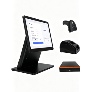 เครื่องบันทึกเงินสดระบบ POS แบบสัมผัสหน้าจอแอนดรอยด์ขนาด 15.6 นิ้ว พร้อมจอแสดงผลสำหรับลูกค้าขนาด 10.1 นิ้ว (อุปกรณ์เสริม) - Product Image 3