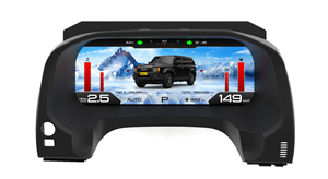 Tableau <span class=keywords><strong>de</strong></span> bord LCD 12,3 pouces, <span class=keywords><strong>compteur</strong></span> <span class=keywords><strong>de</strong></span> <span class=keywords><strong>vitesse</strong></span> <span class=keywords><strong>de</strong></span> voiture et grand écran d'instrumentation pour Prado - Product Image 6
