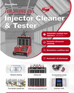 Lancering Cnc 603c 220V 300W Injectorreiniger & <span class=keywords><strong>Tester</strong></span> Cnc 603c Brandstofinjector <span class=keywords><strong>Tester</strong></span> Reinigingsmachine Testbank Apparatuur Gereedschap Fo - Product Image 5