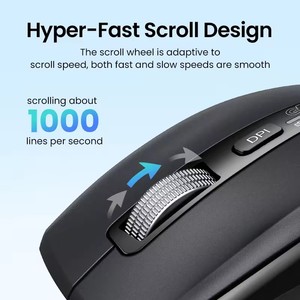 <span class=keywords><strong>Souris</strong></span> sans fil UGREEN Hyper-Fast Scroll 5.4 2.4G ergonomique 5000 DPI pour <span class=keywords><strong>MacBook</strong></span>, tablettes, ordinateurs portables, ordinateurs PC - Product Image 3