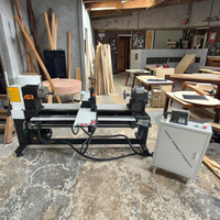 Goedkope prijs AR26 Mini 4-assige CNC houtdraaibank met 1,5 kW motor voor kleine houtbewerkingsopdrachten
