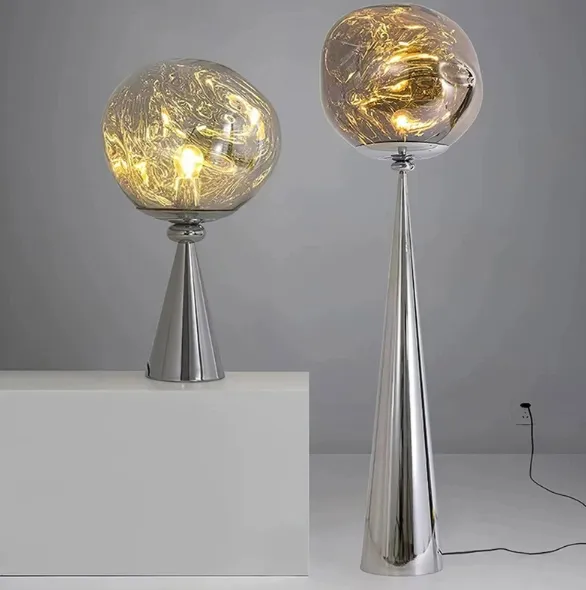 2024 lave salon nordique moderne debout coin décoratif moderne lampadaire en métal