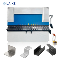 Presse plieuse semi-automatique à servomoteur électrique Wc67K 63t/2500mm, presse plieuse hydraulique CNC Da53T, machine à plier les tôles métalliques