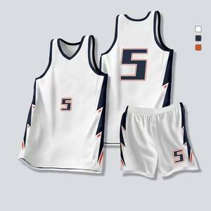 Kemeja basket pria kustom, kemeja olahraga profesional cepat kering, pakaian bermain bernapas dalam pola pakaian olahraga ukuran XS - Product Image 4