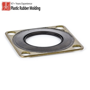 Joint d'étanchéité carré en métal recouvert de caoutchouc résistant à l'usure sur mesure - Product Image 6