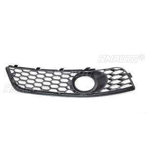 Cubierta de rejilla de faro antiniebla delantero de coche estilo panal de abeja izquierda+derecha para Audi A3 8P 2009 2010 2011 2012 2013 - Product Image 6