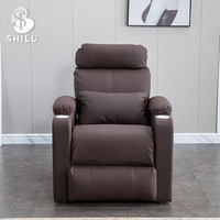 Fauteuil de barbier inclinable SHILU avec dossier réglable, siège de salon pour barbier professionnel et soins masculins