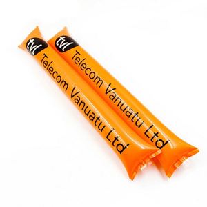 Bâton de cheering gonflable lumineux LED blanc personnalisé Bam Bam, éco-responsable, en promotion, pour fans et applaudissements - Product Image 4