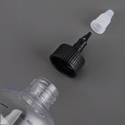 Custom Logo 30ml 50ml 60ml 70ml 100ml 120ml PET for Plastic <b>Bottle</b> with Twist Top Cap Squeeze Tip Applicator for Hair Oil - Product Image 4