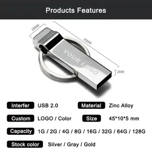 Logotipo personalizado promocional 16Tb Otg Metal 8Gb 16Gb 32Gb 64Gb 128Gb 256Gb 512Gb Memoria Usb <span class=keywords><strong>Stick</strong></span> Pen Drive Usb Flash Drive - Product Image 3