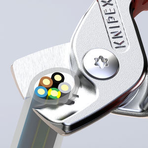 Knipex 95 16 160 SB ตัดสายแบบขั้นบันไดพร้อมที่จับที่มีส่วนประกอบของกริปชุบโครเมี่ยม160ที่ผ่านการทดสอบแล้ว - Product Image 4