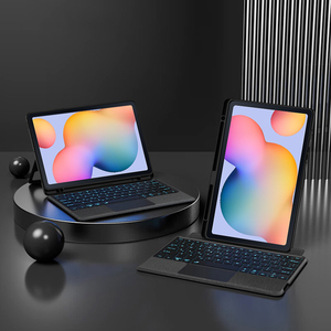Commercio all'ingrosso della fabbrica custodia intelligente in pelle PU BT tastiera Wireless per Samsung <span class=keywords><strong>Galaxy</strong></span> Tab <span class=keywords><strong>S6</strong></span> <span class=keywords><strong>Lite</strong></span> 10.4 "SM-P610/P615 - Product Image 6