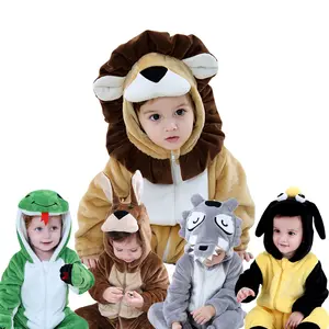 Детский Профессиональный комбинезон с животными для мальчиков и девочек