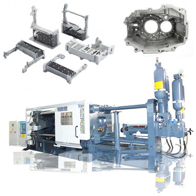 LH-HPDC 800T Fully Automatic Low Pressure Cold Chamber Die Casting Machine for Motorcycle Parts