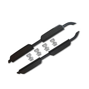 Marchepieds latéraux en alliage d'aluminium noir avec design <span class=keywords><strong>Union</strong></span> Jack pour Defender 110 2020-2023 - Product Image 2