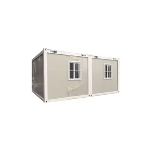 20ft 40ft China Prefab Homes Low Price Luxury Labor Camp Mobile Cabins Flat Pack Container Modular House