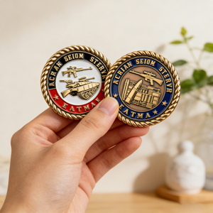 Monedas Conmemorativas Personalizadas de Metal, Diseño de Logotipo en Aleación de Zinc, Latón Dorado, Esmalte 3D, Monedas de Desafío Personalizadas - Product Image 5