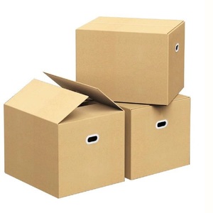 Scatola di Cartone Pieghevole Spessa per Logistica, Grande e Resistente con Maniglie, per Conservazione <span class=keywords><strong>Vestiti</strong></span> e Traslochi - Product Image 6