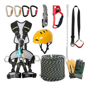 आपातकालीन मूल रस्सी किट आपातकालीन बचाव विरोधी सहायक घटक उच्च ऊंचाई वाले ऑपरेशन रस्सी बचाव सेट - Product Image 3