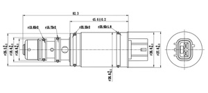 KH-13 เหมาะสำหรับติดตั้งกับวาล์วควบคุมเครื่องปรับอากาศในรถยนต์: DEN รุ่นที่ใช้ได้: BUI <span class=keywords><strong>CK</strong></span>, BOULEVARD - Product Image 4