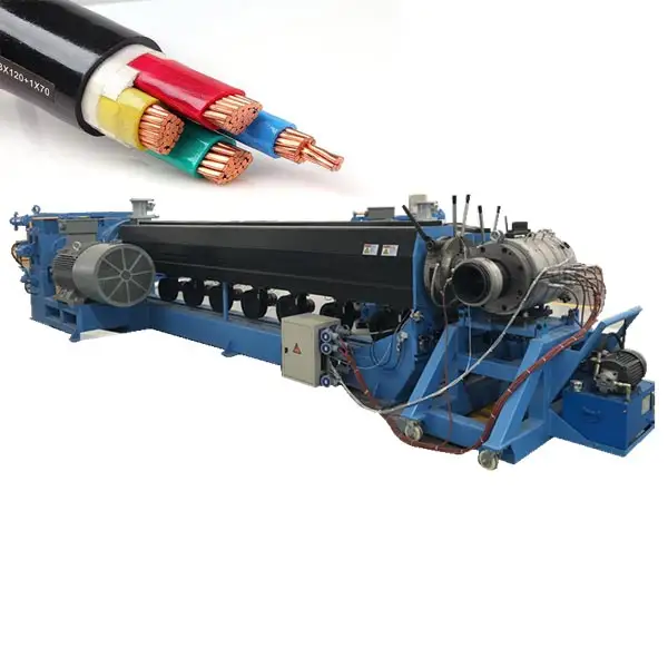Power Draad Extruder Apparatuur/Elektrische Kabel Making Machine