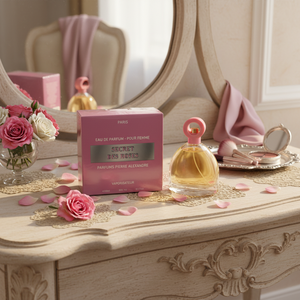 น้ำหอมคุณภาพเยี่ยมสำหรับผู้หญิง ขนาด 100 มล. กลิ่น Secret Des Roses Eau De Parfum กลิ่นผลไม้และดอกไม้ หอมติดทนนาน ชนิดสเปรย์ - Product Image 3