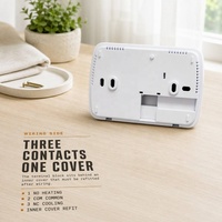Thermostat filaire direct usine avec sortie relais pour systèmes de chauffage et de refroidissement à chaudière à gaz