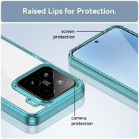 Funda de TPU colorida transparente para Xiaomi 15 5G Civi 3 13T 14 Ultra 12s 13 Pro 14 12X, funda protectora trasera para teléfono