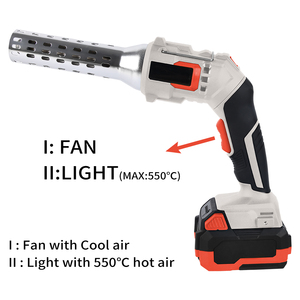 Vertak Bật Lửa Bbq Có Thể Sạc Lại Chịu Nhiệt Pin DC20V Bật Lửa Than Không Dây Linh Hoạt - Product Image 3