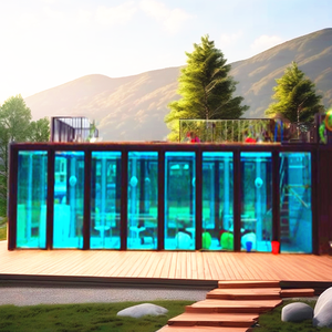 <span class=keywords><strong>Piscine</strong></span> en conteneur maritime modifié en acier moderne, durable, de 40 pieds ou 20 pieds, pour villas, hôtels, maisons et appartements en plein air - Product Image 2