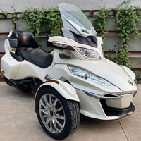 Meilleure offre : Can-Am Spyder RT Limited d'occasion, moteur Rotax 1300cc, trike de tourisme avec CarPlay
