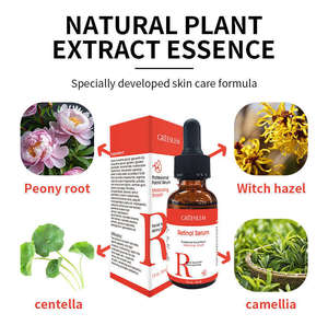 Suero HA con Extracto de Camelia, Fórmula Vegana Hidratante, Calma el Acné y Cierra los Poros, Uso Doméstico, Tamaño Viaje 30ml, Marca Privada - Product Image 1