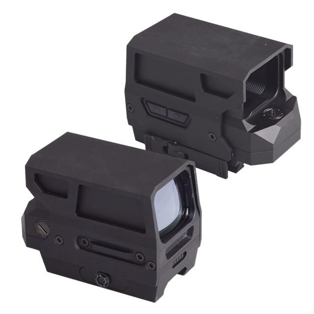 Durable Tactical 11-Settings Aluminum Alloy Waterproof Red Dot Scope Adjustable Sight 42mm Multi-Coated Lenses Outdoor Hunting