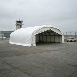 Carpa Hangar para Aviones con Puerta Corredera Ancha para Almacenamiento y Servicio de Jets Comerciales, Turbopropulsados y Aviones Ligeros - Product Image 5