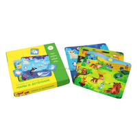 Jeu de cartes éducatif personnalisé pour enfants Jeu de société Les enfants peuvent toucher le revêtement UV Stratification mate