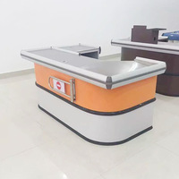 Nouveau design de table de caisse de supermarché pour magasin de détail