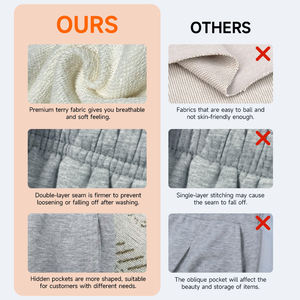 <span class=keywords><strong>Pantaloni</strong></span> della Tuta Personalizzati Baggy Pesanti in Pile da <span class=keywords><strong>Donna</strong></span> <span class=keywords><strong>Pantaloni</strong></span> a Gamba Larga <span class=keywords><strong>Classici</strong></span> a Gamba Dritta Stile Hip Hop Jogger da <span class=keywords><strong>Donna</strong></span> - Product Image 3