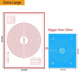 Outils <span class=keywords><strong>de</strong></span> cuisine cuisine réutilisable alimentaire pâtisserie silicone tapis <span class=keywords><strong>de</strong></span> cuisson plaque <span class=keywords><strong>de</strong></span> cuisson antiadhésive - Product Image 6