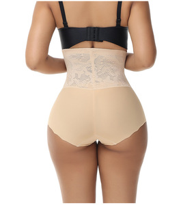King Mcgreen Star femmes gaine <span class=keywords><strong>ventre</strong></span> <span class=keywords><strong>plat</strong></span> Shapewear taille haute hanche Lifter culotte réduisant les gaines corrective sous-vêtements dentelle - Product Image 4