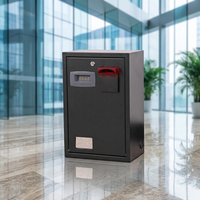 Petite machine à billets et pièces de monnaie murale ou à monnaie