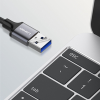 LDNIO-Estación de acoplamiento tipo C, adaptador USB 4 en 1, USB a USB3.0 * 1 + USB2.0 * 3, Mac Book, Pc, Hub Usb