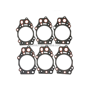 For S6D140 Diesel <b>Engine</b> Cylinder Head Upper Gasket Set 6212-K1-9901 DCA-400SSK High Quality 1 Year Warranty Diesel Generator - Product Image 2