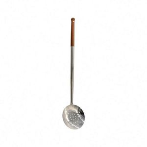 Utensilios de Cocina Nuevos a Precio de Fábrica, Herramientas de Cocina, Espátula Comercial de Acero Inoxidable 18/20/24 con Mango de Madera - Product Image 2