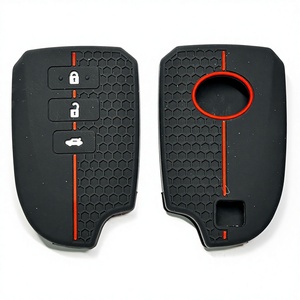 Housse de clé de voiture pour <span class=keywords><strong>Toyota</strong></span> Hilux 2024 Yaris Corolla <span class=keywords><strong>2023</strong></span> Rav4 2021 CHR Revo Auris Innova Highlander Venza Fortune Porte-clés - Product Image 4