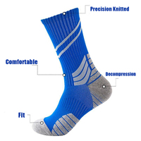 Chaussettes de sport tricotées confortables personnalisées pour hommes et femmes, chaussettes de basket-ball, chaussettes de sport personnalisées avec logo