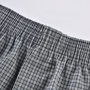 CINVIK Envío en 48 Horas Ropa Interior para Hombre Pantalones Casuales Sueltos para Casa Shorts a Cuadros de Algodón Tipo <span class=keywords><strong>Aro</strong></span> Estilo Japonés para Playa Transpirables - Product Image 5