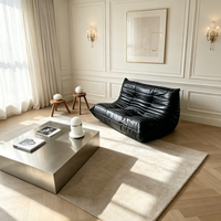 Canapé modulaire Runwood en mousse compressée de luxe haute densité, tissu résistant aux taches, durable, pour salon moderne