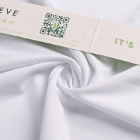 Tissu Spandex Trame Super Doux Recyclé PET Tissu Tricoté Microfibre 70 Nylon 30 Spandex Free Cut Clean Cut Spandex 180g 75D